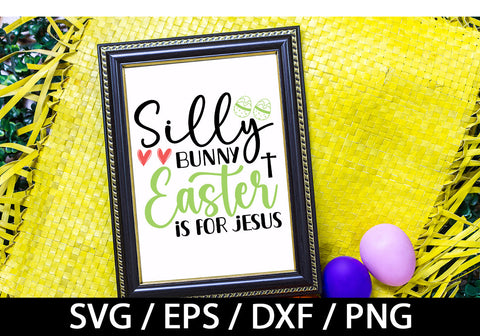 Silly bunny Easter is for jess svg SVG akazaddesign 