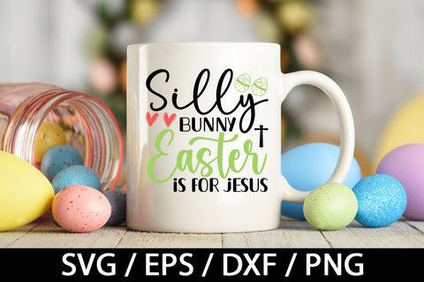 Silly bunny Easter is for jess svg SVG akazaddesign 
