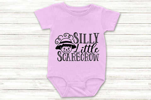 Silly Little Scarecrow| Halloween SVG Cutting Files. SVG CosmosFineArt 