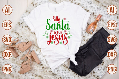 Silly Santa is for Jesus svg SVG shah alam 