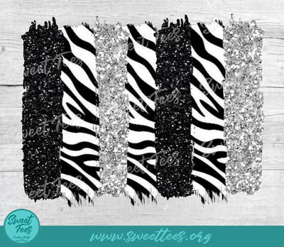 Silver Animal Print Plaid Sublimation PNG Sublimation Sweet Tees 