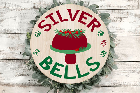 Silver bells SVG Design SVG Regulrcrative 