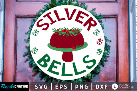 Silver bells SVG Design SVG Regulrcrative 