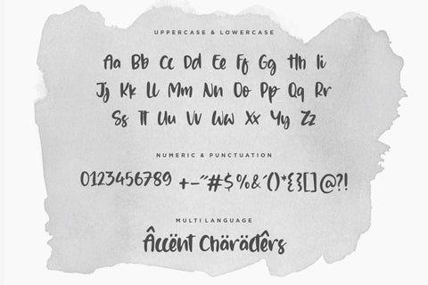 Silver Midnight Modern Handwritten Font Font Balpirick 