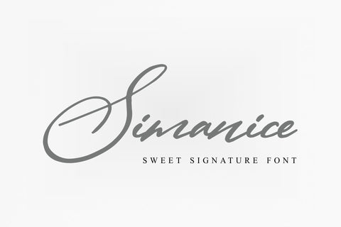 Simanice Font Good Java 