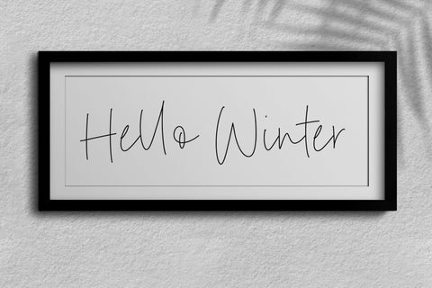 Simone Kimber - Handwritten font Font Timur type 