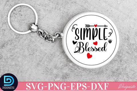 Simple blessed SVG SVG DESIGNISTIC 