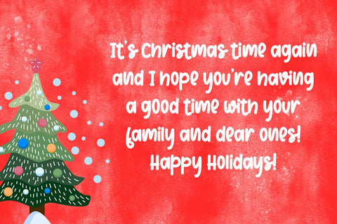 Simple Christmas Font Stefani Letter 