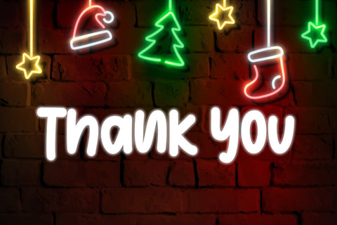 Simple Christmas Font Stefani Letter 