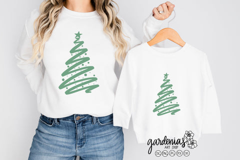 Simple Christmas Tree SVG Gardenias Art Shop 