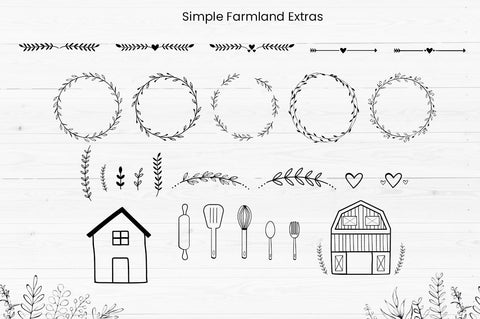 Simple Farmland Font Manjali_Studio 