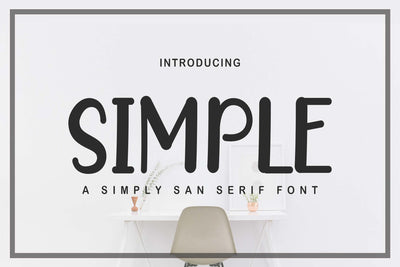 Simple Font love script 