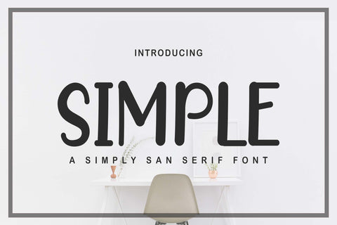 Simple Font love script 