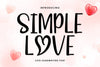 Simple Love - So Fontsy
