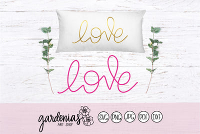 Simple Love SVG Gardenias Art Shop 