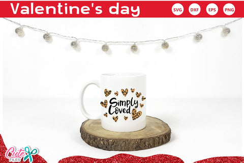 Simple loved SVG for crafters SVG Cute files 