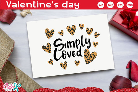Simple loved SVG for crafters SVG Cute files 