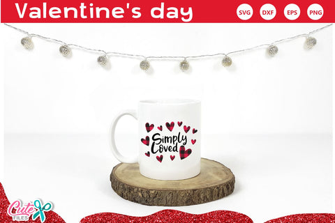 Simple loved SVG for crafters SVG Cute files 