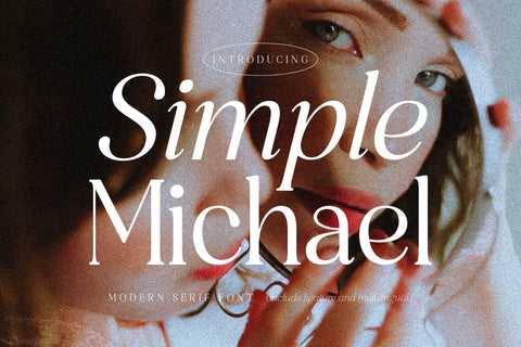 Simple Michael Typeface Font Storytype Studio 