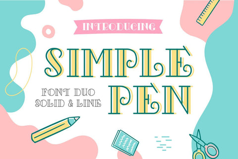Simple Pen Font Zeenesia Std 