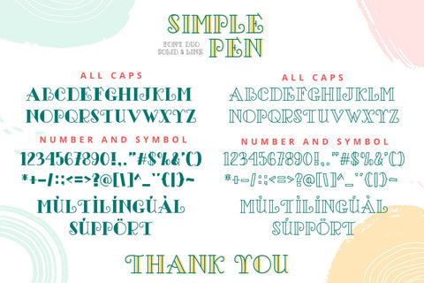 Simple Pen Font Zeenesia Std 