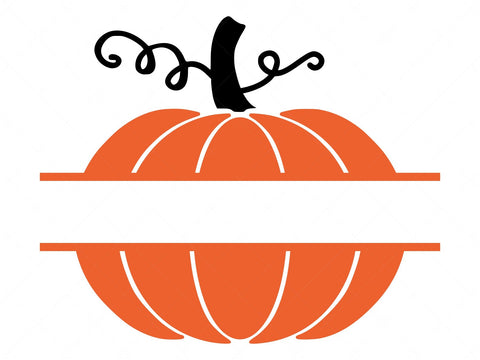 Simple Pumpkin SVG | Halloween Family Name Pumpkin Cut Files SVG Friendly Henry 