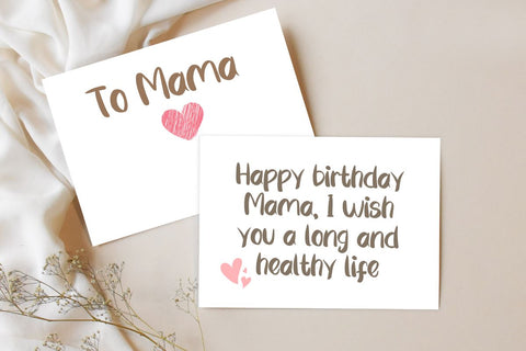 Simple Unique - Cute Handwritten Font Font Masyafi Studio 