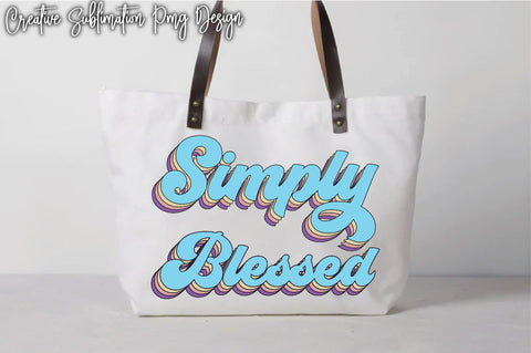 Simply Blessed Sublimation Creativeart88 