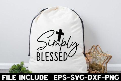 Simply Blessed SVG Rupkotha 