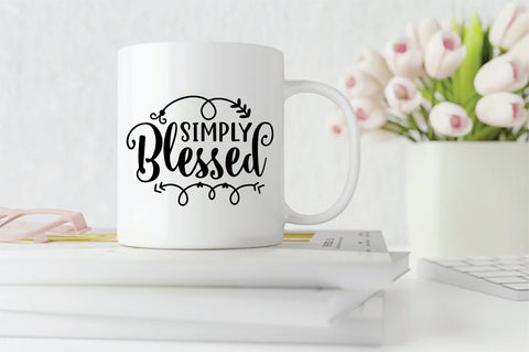 Simply Blessed SVG SVG Creativeart88 