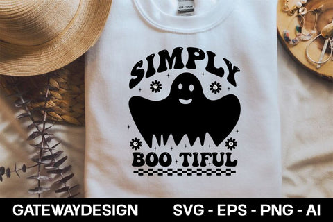 Simply Boo Tiful Svg Design SVG designmaster24 