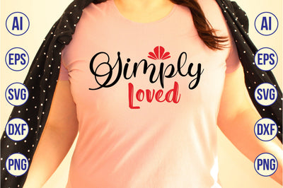 Simply Loved svg SVG nirmal108roy 