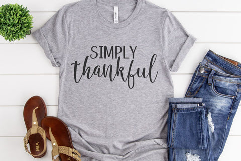 Simply Thankful - So Fontsy
