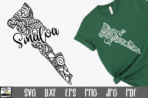 Sinaloa SVG File - Sinaloa Mexico Mandala Design SVG Old Market 