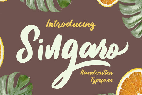 Singaro Font Wildan Type 