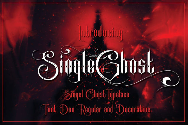 Single Ghost Font JH-CreativeFont 