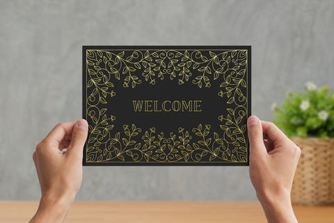 Single Line Design Greeting Cards For Foil Quill SVG Slim Studio 