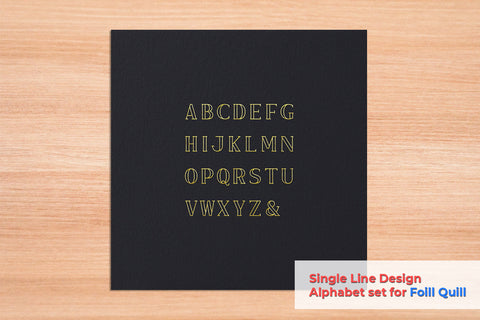 Single Line Design Split Mandala For Foil Quill SVG Slim Studio 