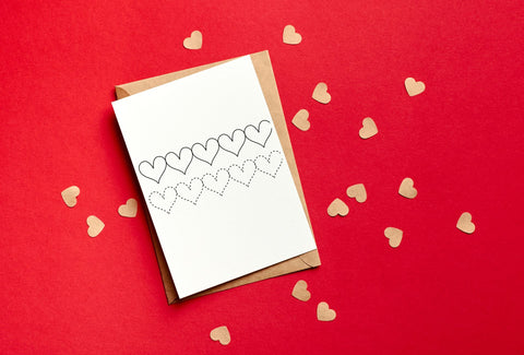 Single Line Sketch Files | Valentine's Design Bundle Sketch DESIGN So Fontsy Design Shop 