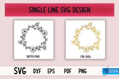 Single Line SVG | Foil Quill Sayings | Engraving Tools SVG Fly Design 