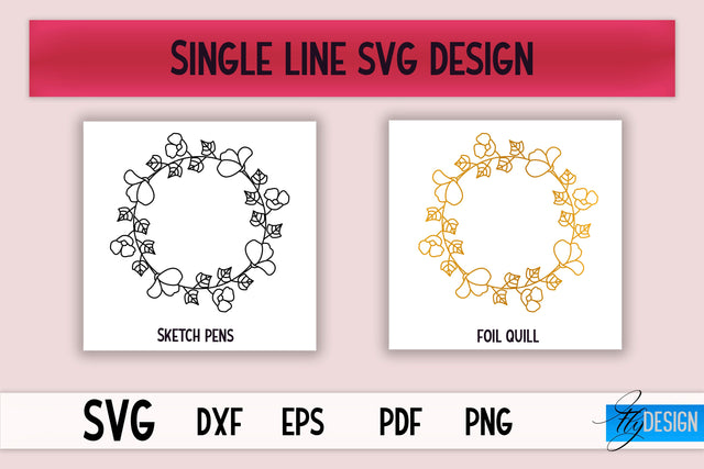 Single Line SVG | Foil Quill Sayings | Engraving Tools SVG Fly Design 