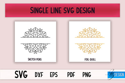 Single Line SVG | Foil Quill Sayings | Engraving Tools SVG Fly Design 