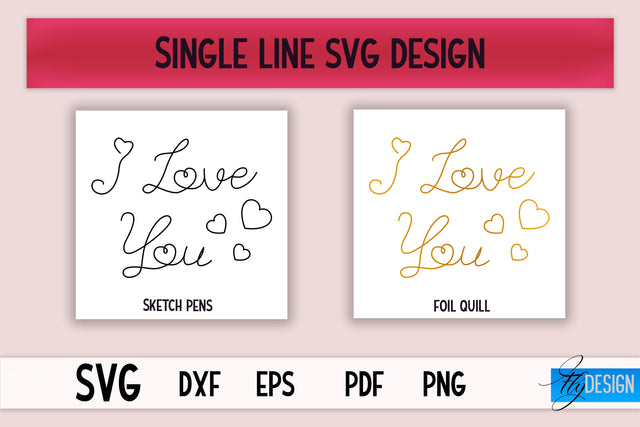 Single Line SVG | Foil Quill Sayings | Engraving Tools SVG Fly Design 