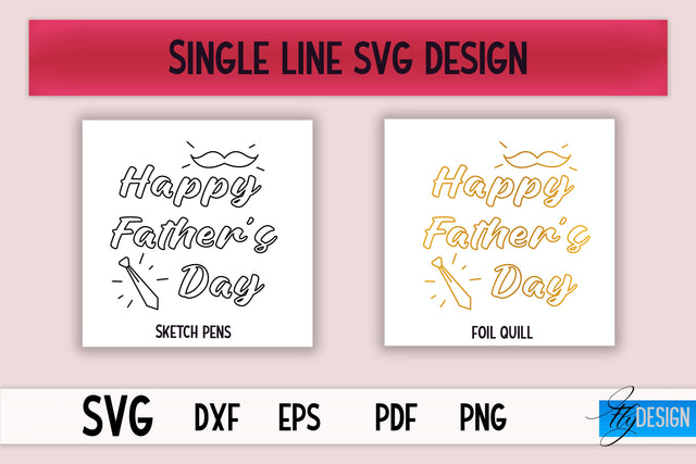 Single Line SVG | Foil Quill Sayings | Engraving Tools SVG Fly Design 