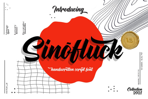 Sinofluck Font letterstockstd 
