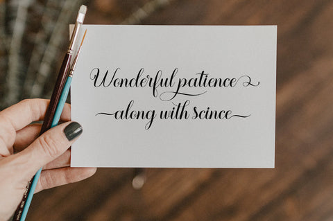 Sinthya Script Font Black Studio 