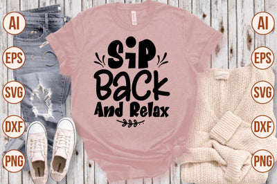 Sip Back And Relax svg SVG shah alam 