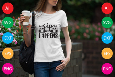 Sip Happens SVG CraftlabSvg29 