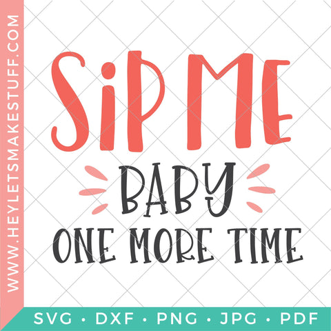 Sip Sip Bundle SVG Hey Let's Make Stuff 