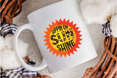 Sippin on Sunshine Sublimation Sublimation Rupkotha 